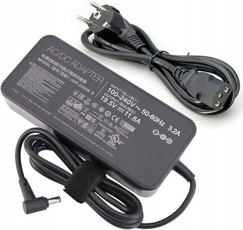 Zasilacz 230W 19.5V 11.8A Ładowarka do ASUS ROG Zephyrus Strix TUF ZenBook Zasilacz 230W 19.5V 11.8A Ładowarka do ASUS ROG Zephyrus Strix TUF ZenBook
