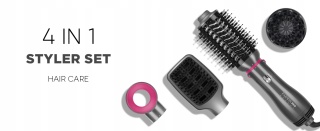 Zestaw PARWIN PRO BEAUTY, Suszarko-Lokówka 4-w-1, 1000 W.