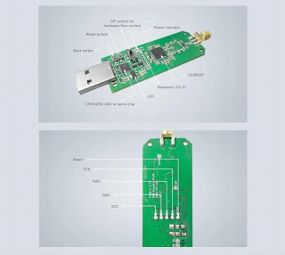 Dongle USB Zigbee 3.0 z anteną SMA Uniwersalna bramka dla Home Assistant