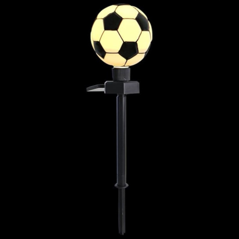 Lampa solarna LED Wbijana Piła Nożna Football do ogrodu Zewnętrzna