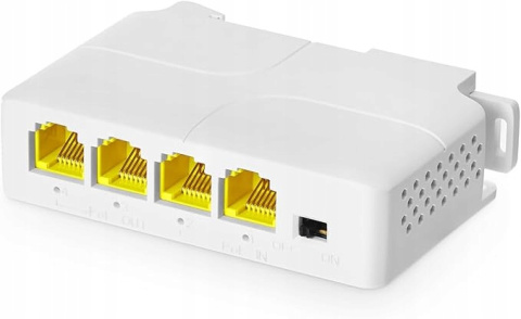 Przełącznik Gigabit PoE 4 porty IEEE802.3af/at Ethernet 10/100/1000 Mbps