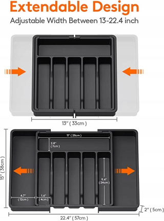 Lifewit Silverware organizer na sztućce FG3-30