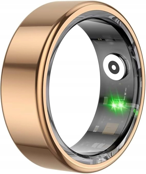 SMARTRING 18.9MM SMART RING ROZ. 9 IP68 MONITOR SNU złoty