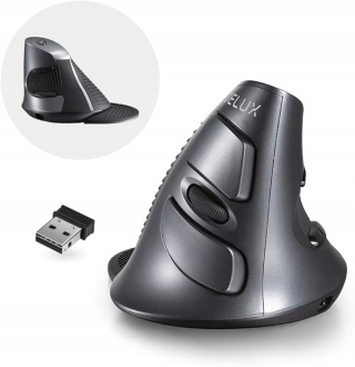 Ergonomiczna Mysz Pionowa M618 Bezprzewodowa Bluetooth/2.4G Silent Click