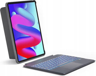 Etui z Klawiaturą RGB QWERTZ do iPad Air 13" iPad Pro 12,9" z Touchpadem