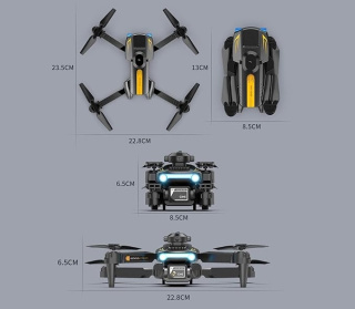 Dron Goolsky LSRC XT2 4K z Pozycjonowaniem Optycznym Wykrywaniem Przeszkód