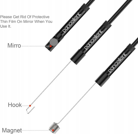 PANCELLENT ENDOSKOP USB 5,5 MM, 2 W 1